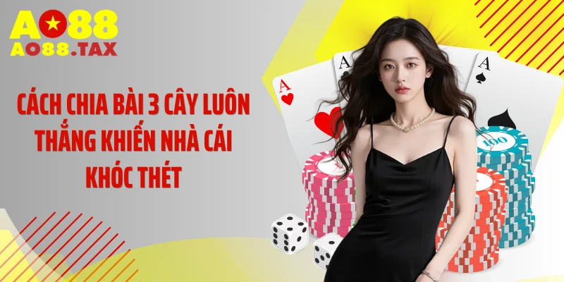 Cách Chia Bài 3 Cây Luôn Thắng Khiến Nhà Cái Khóc Thét