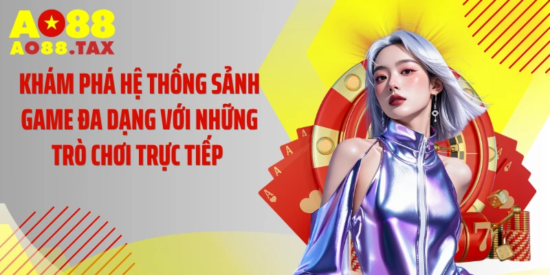 Khám phá hệ thống sảnh game đa dạng với những trò chơi trực tiếp 